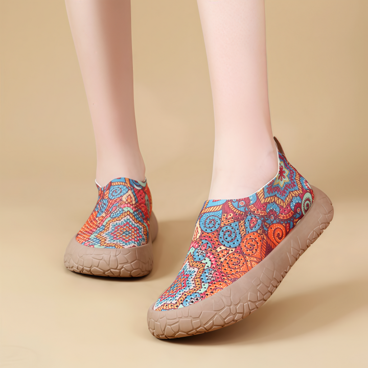 Joanne | Floral Comfort Slip-On Shoes