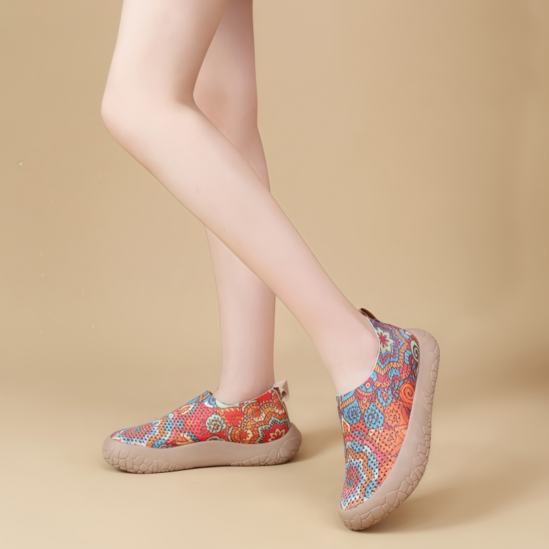 Joanne | Floral Comfort Slip-On Shoes