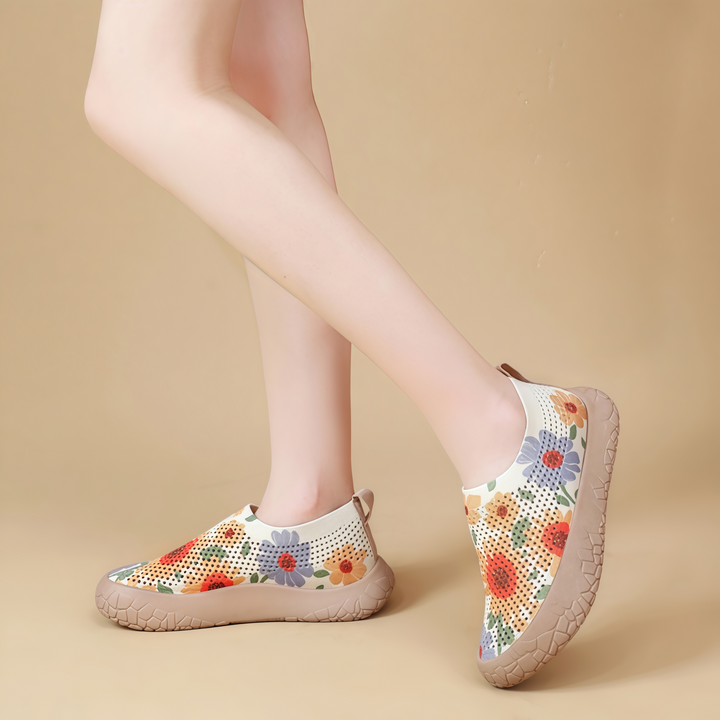 Joanne | Floral Comfort Slip-On Shoes