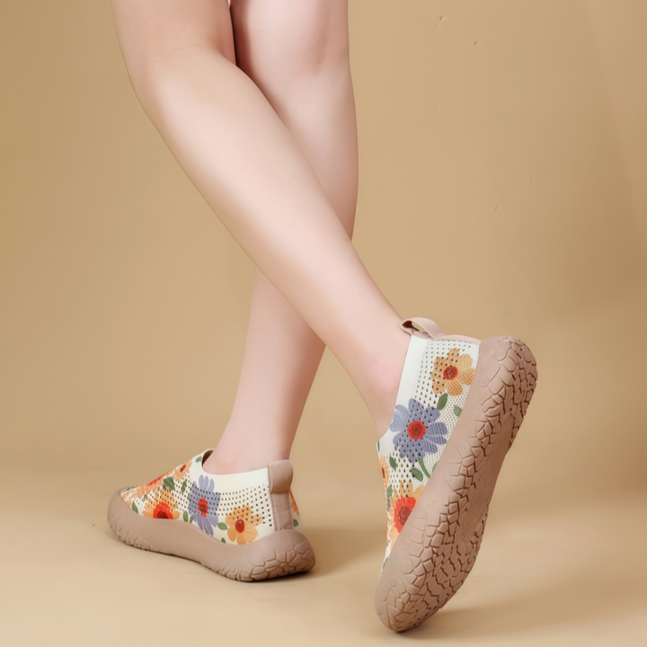 Joanne | Floral Comfort Slip-On Shoes