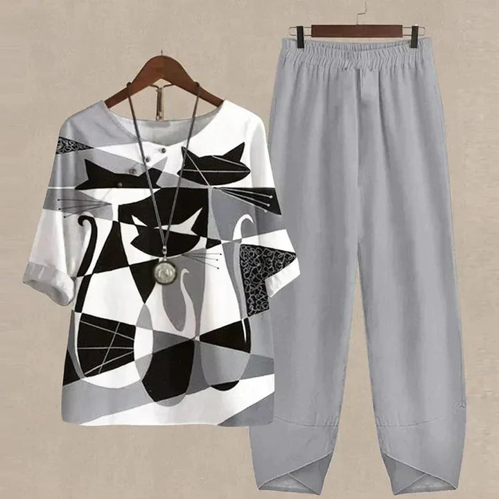 Patriarca | Ensemble haut et pantalon coupe ample