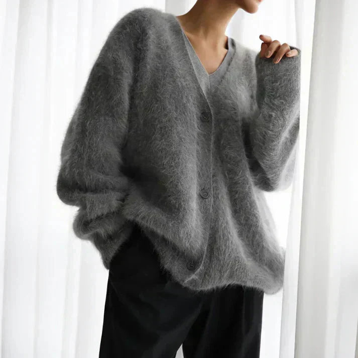 ADELE™ - Cardigan en Mohair Doux