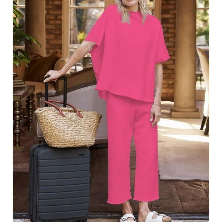 MARIELLA™ – Ensemble Loungewear Deux Pièces Détendu
