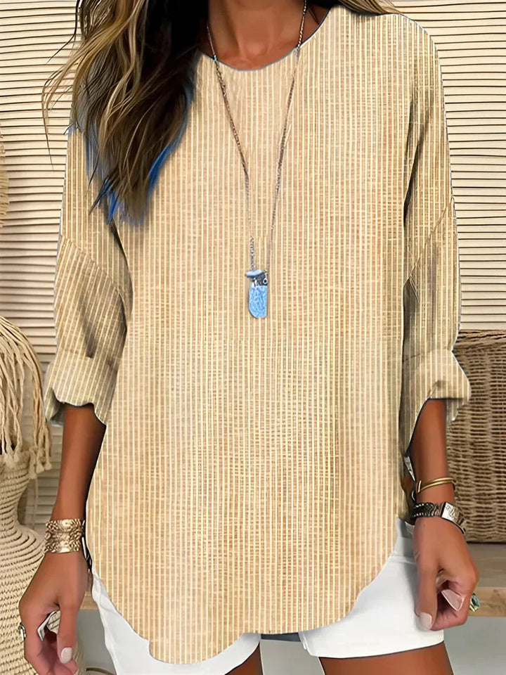 Brenna | Blouse rayée décontractée