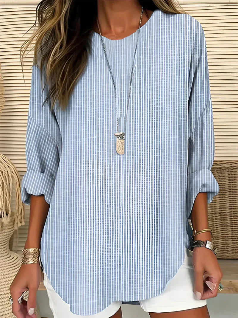 Brenna | Blouse rayée décontractée