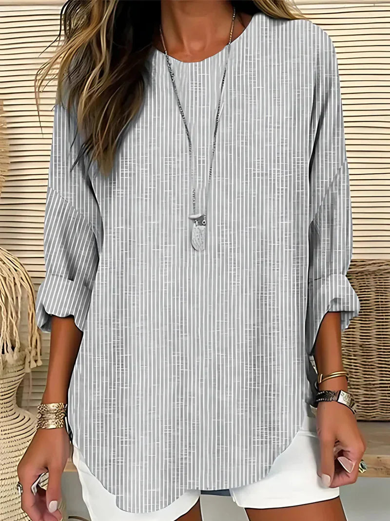 Brenna | Blouse rayée décontractée