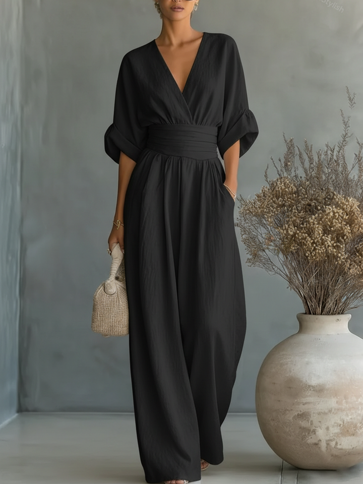 Evelyn | Graceful Flow Jumpsuit