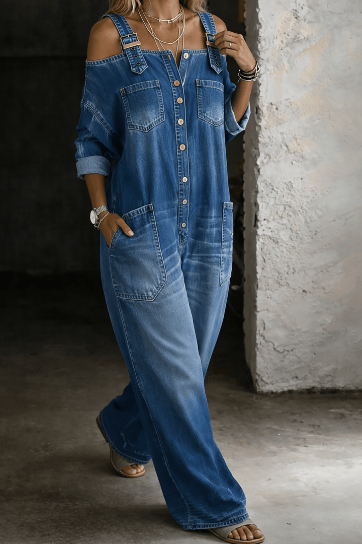 Aurélia | Combinaison en jean