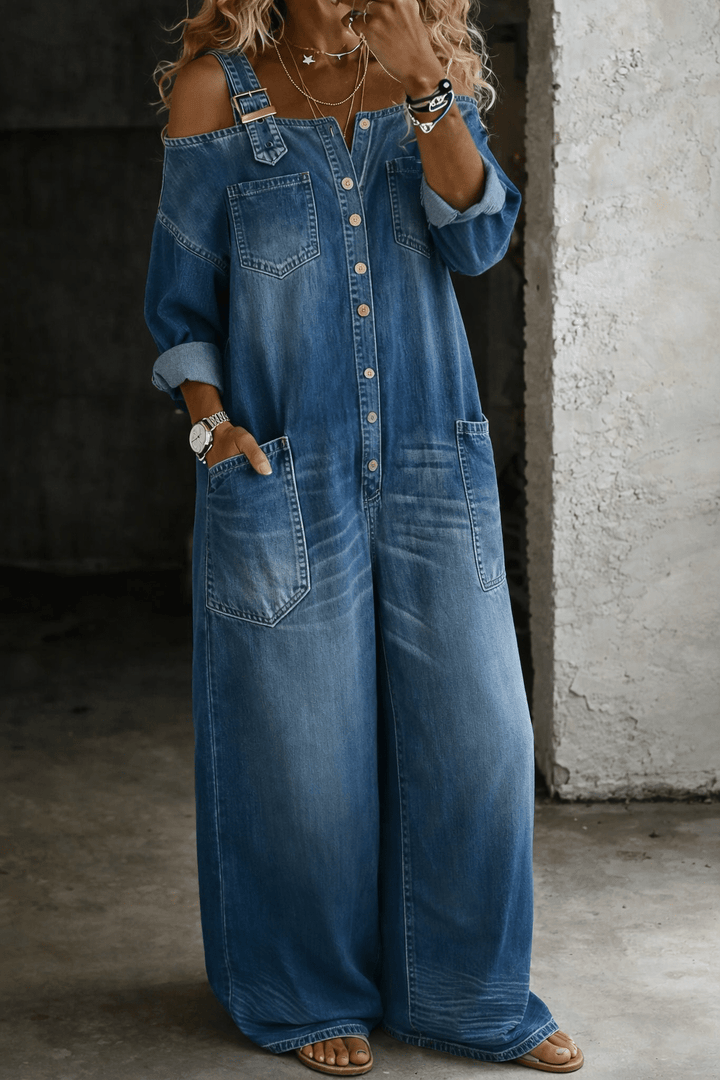Aurélia | Combinaison en jean
