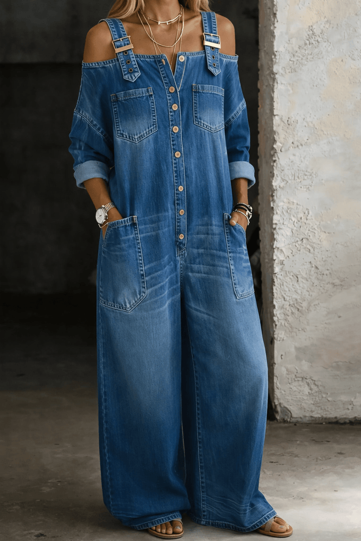 Aurélia | Combinaison en jean