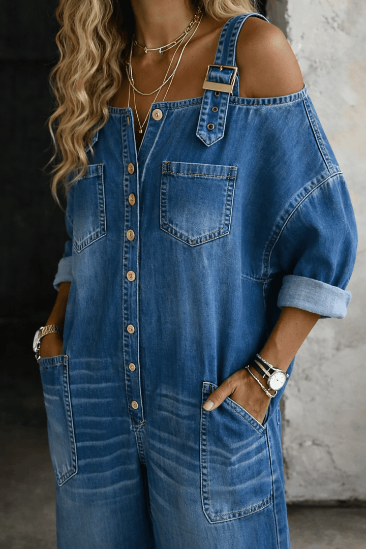 Aurélia | Combinaison en jean