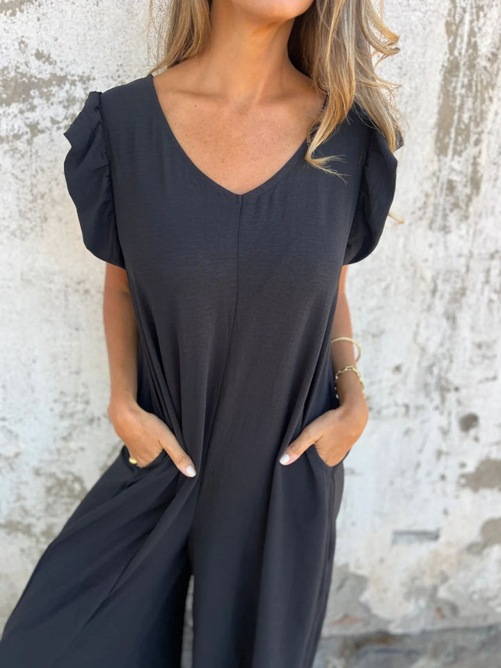 CASSANDRA™ - Combinaison tendance à col en V