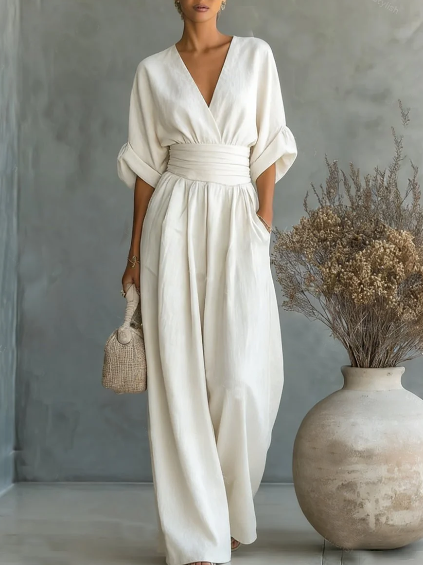 Evelyn | Graceful Flow Jumpsuit