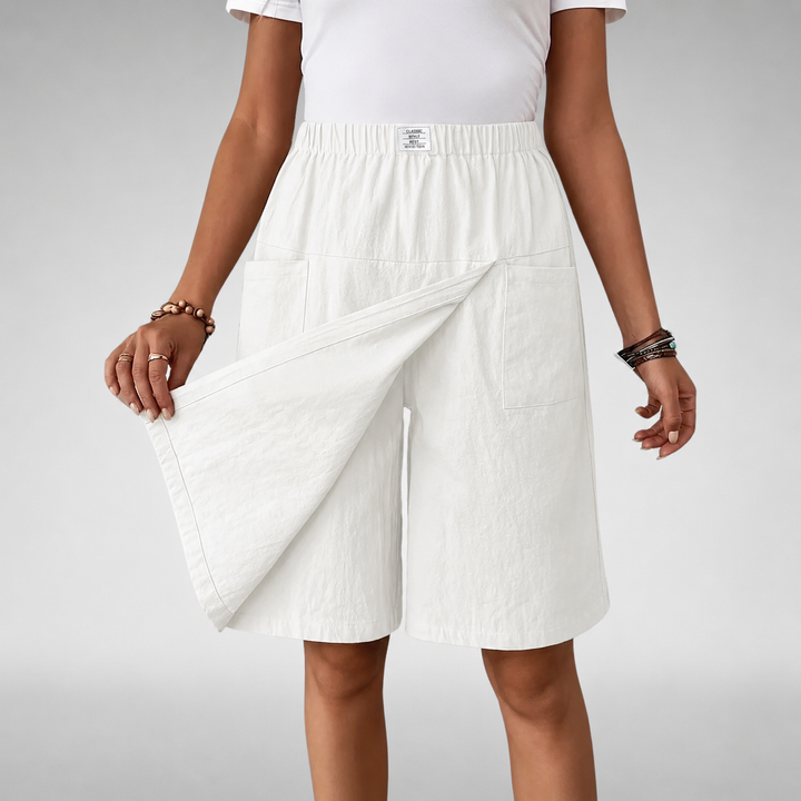 Sylvie | Relaxed Wide-Leg Shorts
