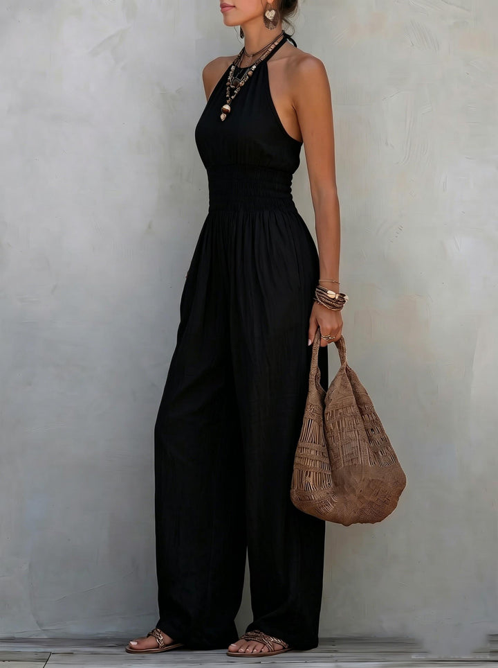 Odette | Relaxed Halter Jumpsuit