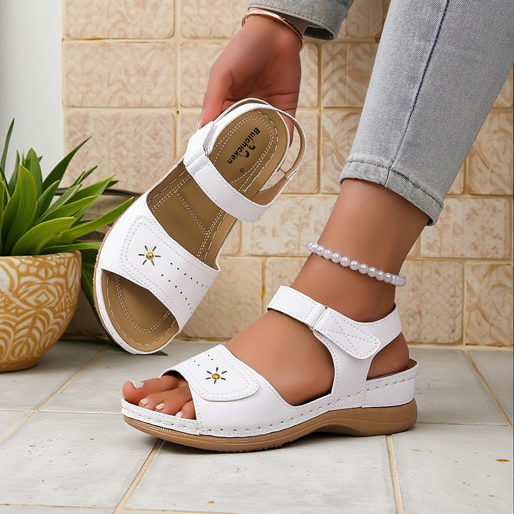Liana - Breezy Summer Sandal with Velcro Fastening