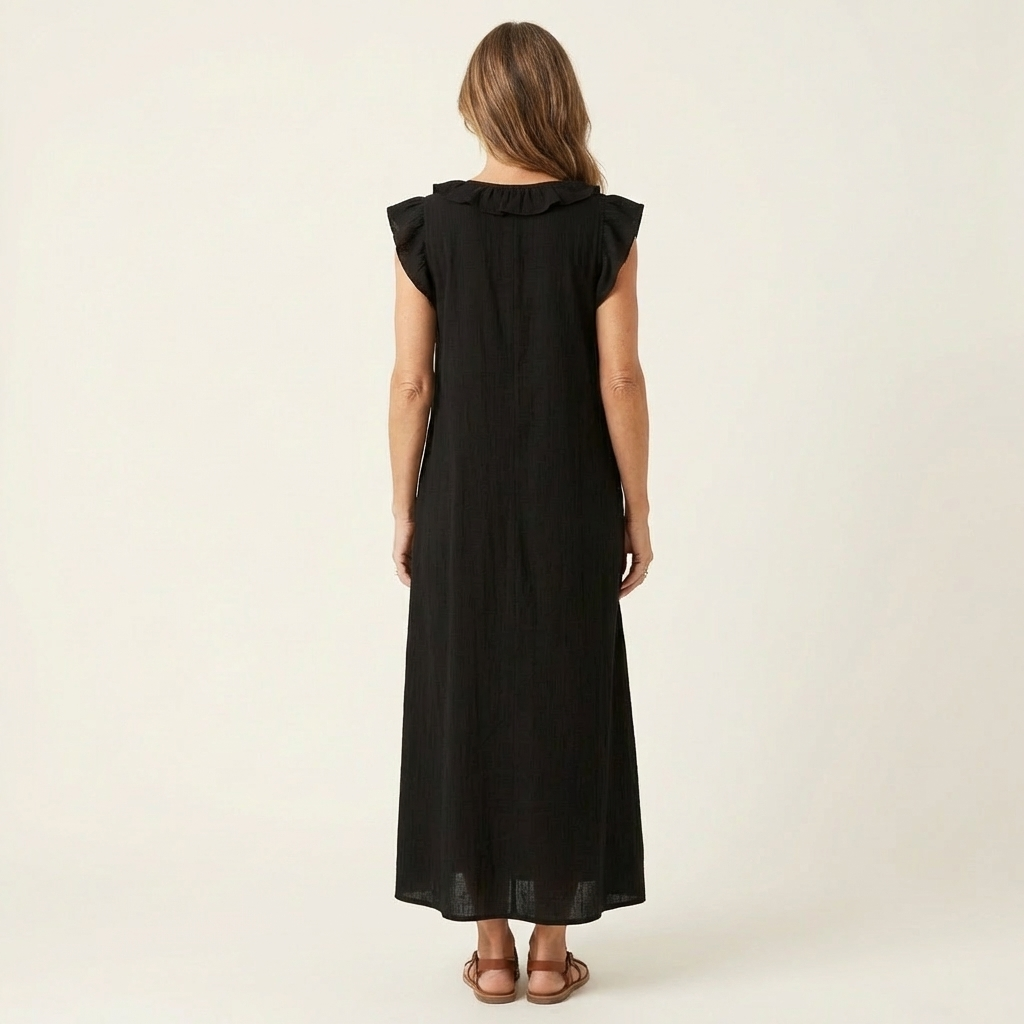 Lorraine | Effortless Ruffle Maxi Dress
