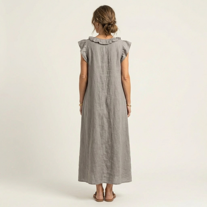 Lorraine | Effortless Ruffle Maxi Dress