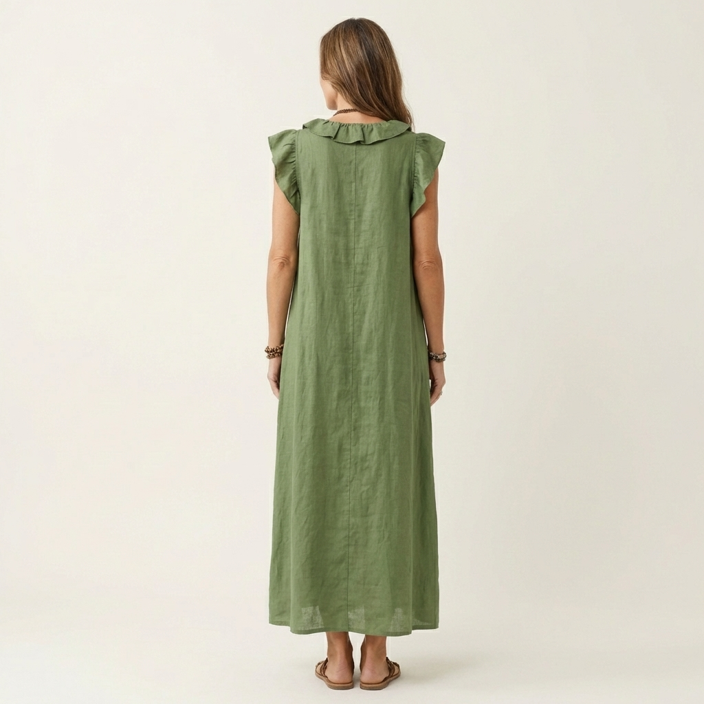 Lorraine | Effortless Ruffle Maxi Dress
