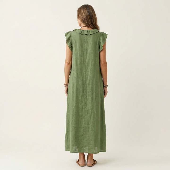 Lorraine | Effortless Ruffle Maxi Dress