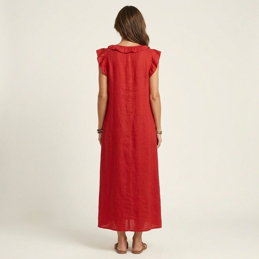 Lorraine | Effortless Ruffle Maxi Dress