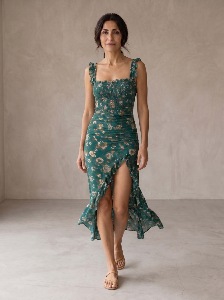 Mayfair | Chic Vintage Long Dress