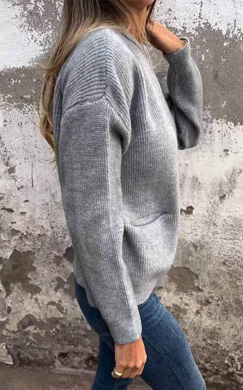 SARIA™ - Cardigan en maille zippé