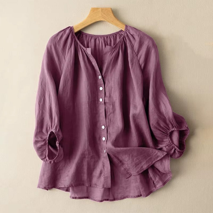 Éléonore | Blouse décontractée en lin