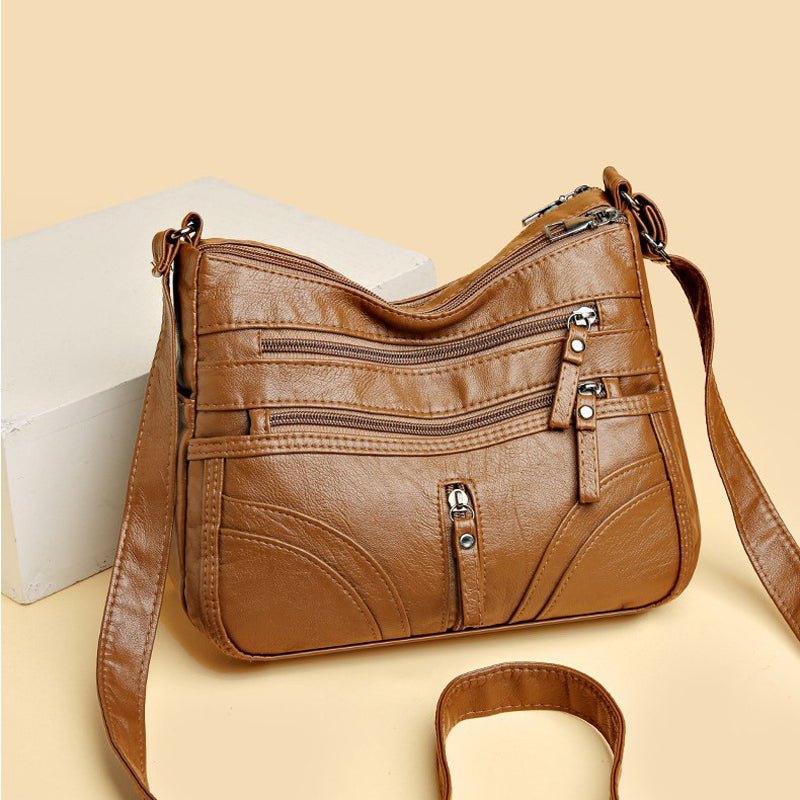 Monique | Everyday Multi-Zip Crossbody Bag