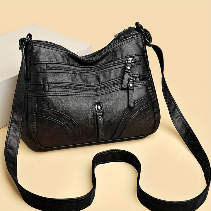 Monique | Everyday Multi-Zip Crossbody Bag