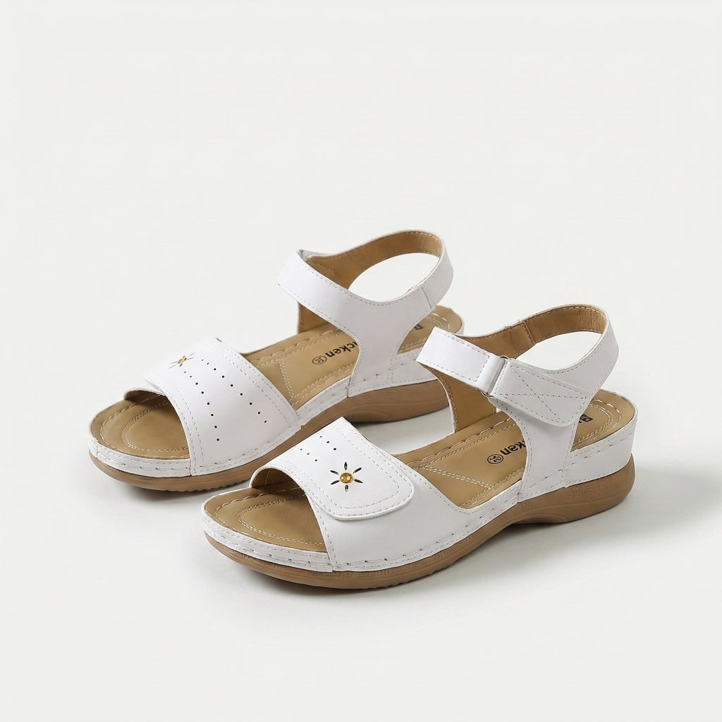 Liana - Breezy Summer Sandal with Velcro Fastening