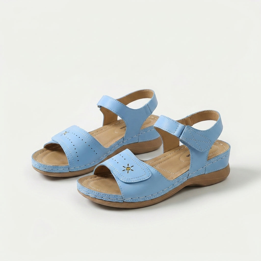 Liana - Breezy Summer Sandal with Velcro Fastening