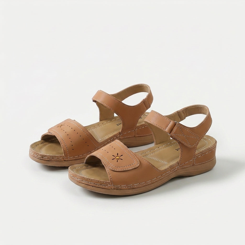 Liana - Breezy Summer Sandal with Velcro Fastening