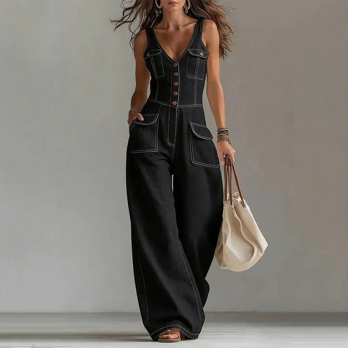 Céline | Vintage Denim Jumpsuit